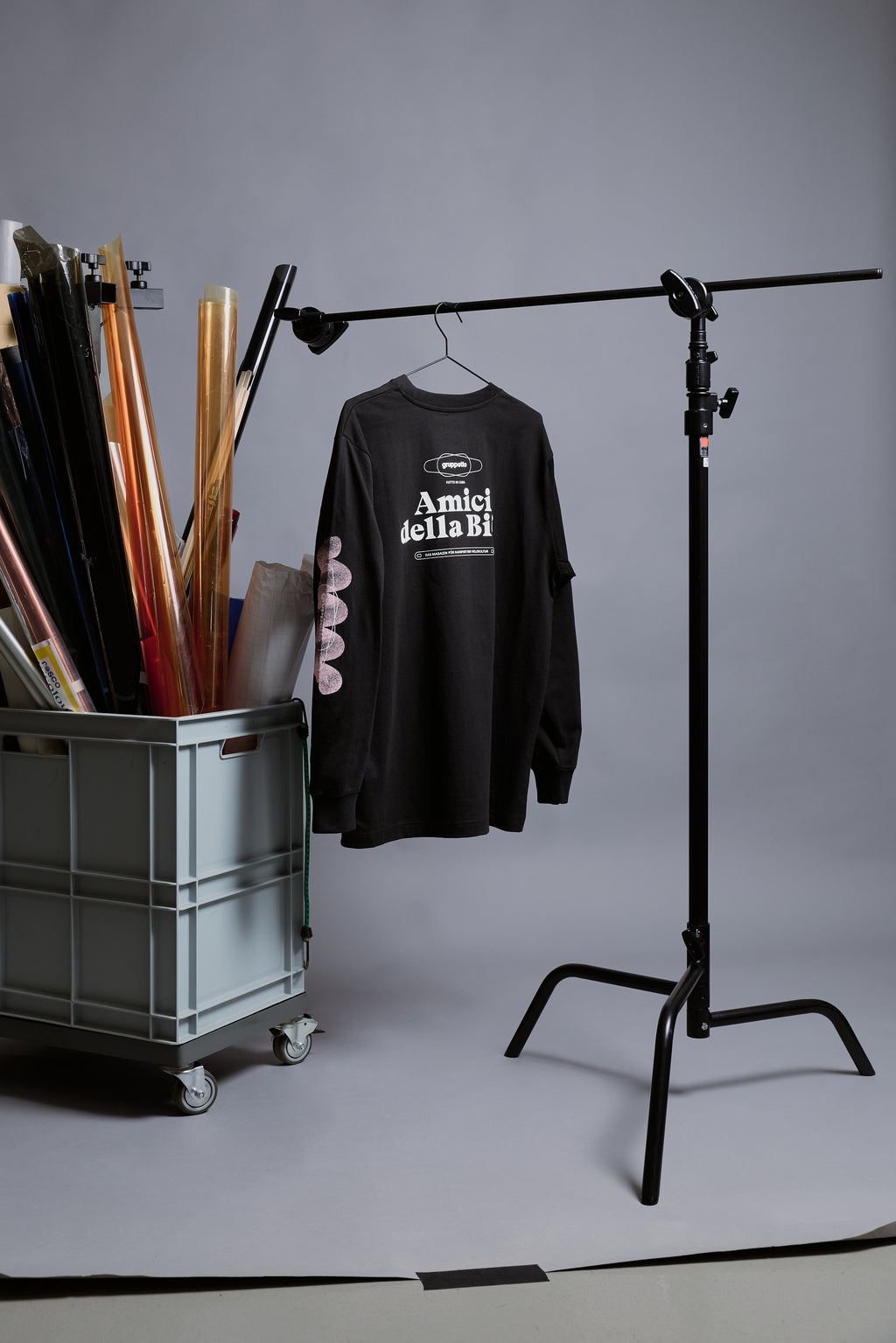 Casual-Merch – Longsleeve schwarz