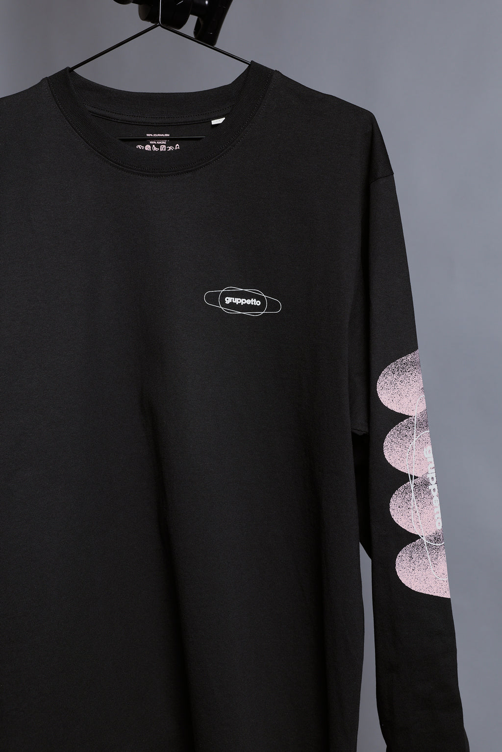 Casual-Merch – Longsleeve schwarz